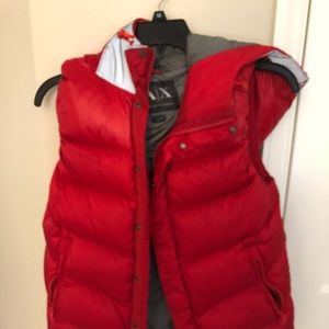 Armani Exchange Hooded Vest